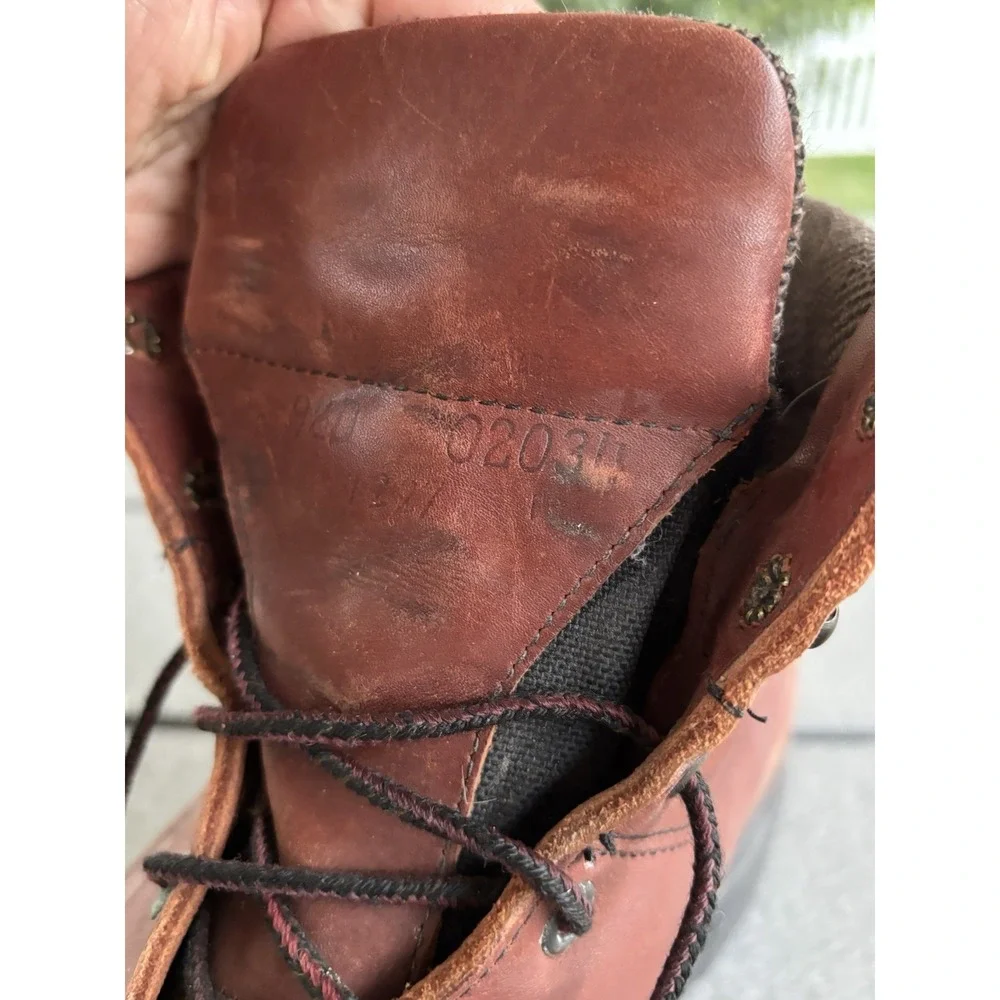 Vintage Red Wing Shoes D 9 1/2 GORE-TEX Boots Brown 1227 Mens MADE IN USA
